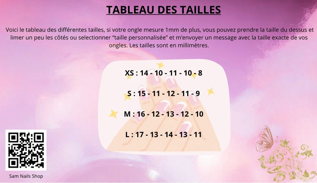 Guide des tailles